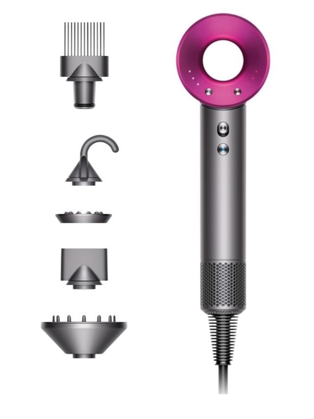 Dyson Supersonic™ Hair Dryer – Fuchsia/Nickel